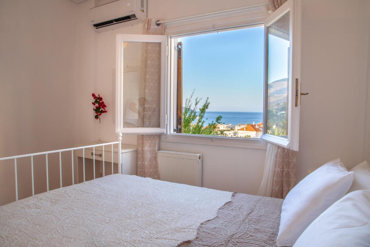 Apartament Eleni'S Seaview House Ándros Zewnętrze zdjęcie